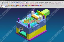塑胶模具设计全套图纸0086