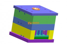 塑胶模具设计全套图纸0124