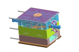 塑胶模具设计全套图纸0287