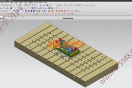 五金汽车模具结构图纸0039