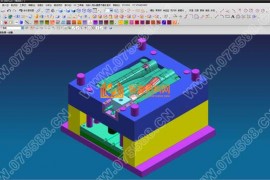 塑胶模具设计全套图纸0087