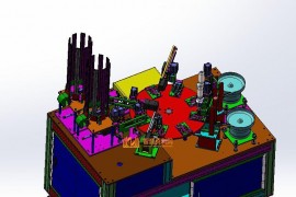 半导体晶体管锁散热片设备（散热片自动锁螺丝机）