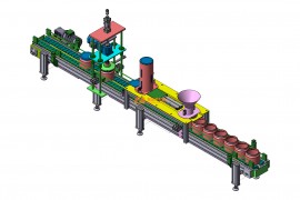 化验室样品瓶压盖旋盖包装机