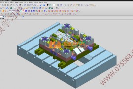 五金汽车模具结构图纸0042