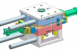 塑胶模具设计全套图纸0252