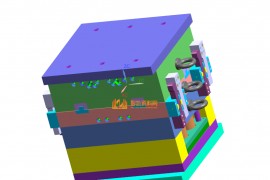塑胶模具设计全套图纸0190