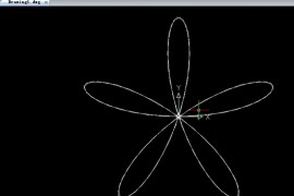 浩辰CAD2013之四十六:CAD软件快速绘制复杂曲线（图文教程）