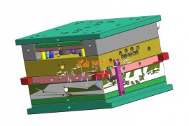 塑胶模具设计全套图纸0256