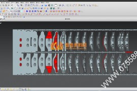 五金汽车模具结构图纸0018