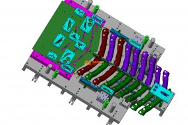 VISI五金汽车模具结构图纸0059