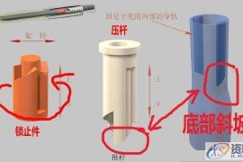 你知道自动圆珠笔的结构原理吗？