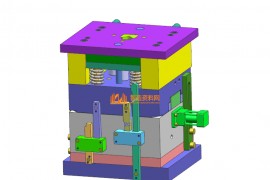 塑胶模具设计全套图纸0293