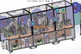 高效复杂USB全自动化自动组装机大型设备*