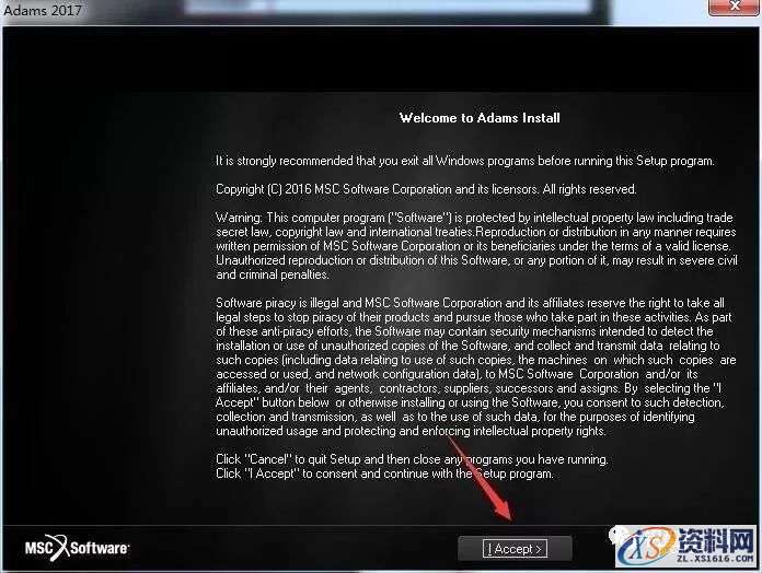 Adams 2017软件图文安装教程,Adams 2017软件图文安装教程,点击,安装,next,选择,变量,第18张