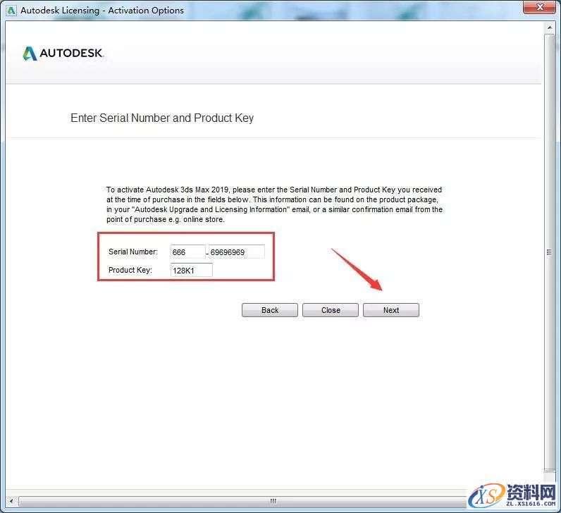 3dmax 2019软件图文安装教程,3dmax 2019软件图文安装教程,安装,点击,选择,激活,盘,第11张