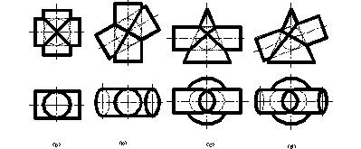 CAD教程第8章-相贯线（图文教程）,CAD教程第8章-相贯线,投影,轴线,相交,圆柱,转体,第6张