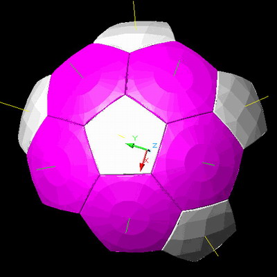 用AutoCAD画足球（图文教程）,用AutoCAD画足球,锥体,六边形,五边形,如图,球体,第13张