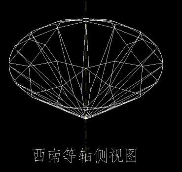 八心八箭的钻石建模CAD教程（图文教程）,八心八箭的钻石建模CAD教程,图三,去除,边块,图形,渲染,第26张