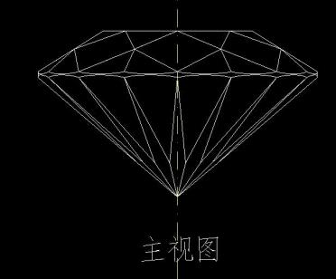 八心八箭的钻石建模CAD教程（图文教程）,八心八箭的钻石建模CAD教程,图三,去除,边块,图形,渲染,第27张