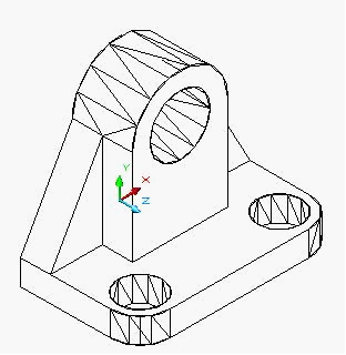 AutoCAD2007教程（七）三维绘图和三维图形编辑（图文教程）,AutoCAD2007教程（七）三维绘图和三维图形编辑,三维,实体,坐标系,命令,提示,第27张