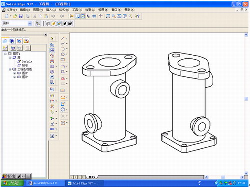 AutoCAD与SolidEdge的配合应用（图文教程）,AutoCAD与SolidEdge的配合应用,三维,AutoCAD,如图,SolidEdge,标注,第6张