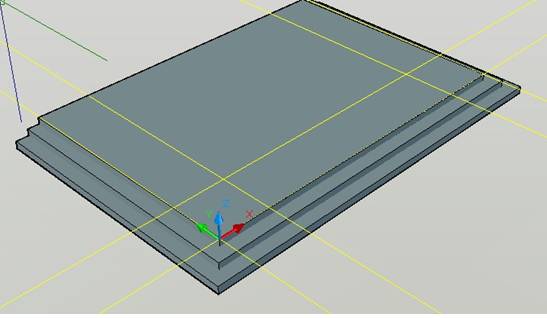 AutoCAD三维建筑模型建模（图文教程）,AutoCAD三维建筑模型建模,下图,矩形,拉伸,命令,门厅,第6张