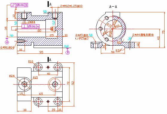 AutoCAD三维建模实例教程-缸体零件建模（图文教程）,AutoCAD三维建模实例教程-缸体零件建模,建模,三维,教程,零件,第1张