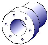 AutoCAD三维建模实例教程-缸体零件建模（图文教程）,AutoCAD三维建模实例教程-缸体零件建模,建模,三维,教程,零件,第6张