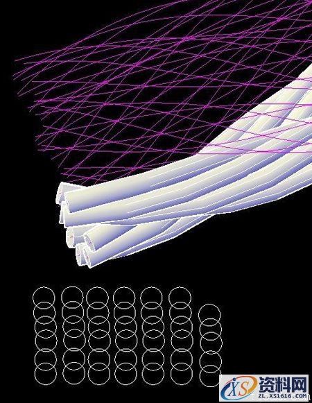 AutoCAD教程_绘制49股钢丝绳（图文教程）,AutoCAD教程_绘制49股钢丝绳,教程,绘制,AutoCAD,第12张