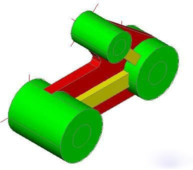 AutoCAD建立简单三维模型教程（图文教程）,AutoCAD建立简单三维模型教程,三维,教程,模型,AutoCAD,第9张