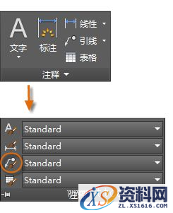 AutoCAD2016基础应用(10)说明和标签（图文教程）,http://help.autodesk.com/cloudhelp/2016/CHS/AutoCAD-Core/images/GUID-8D8E138B-F8C9-4DF7-B40E-A02CDDB94C06.png,样式,文字,单击,第10张