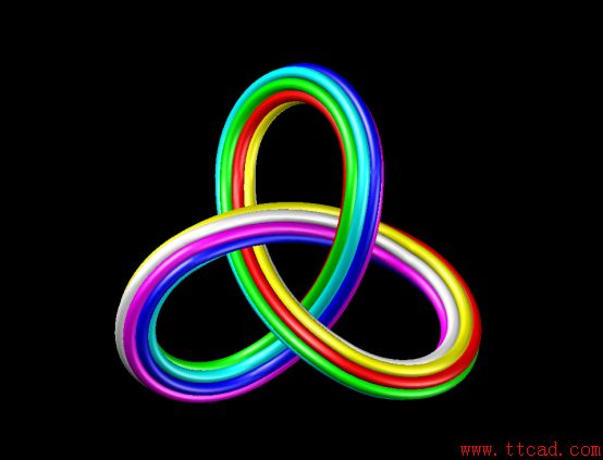 利用CAD建模画出艺术环教程,CAD复杂环形建模教程,建模,艺术,教程,CAD,第10张