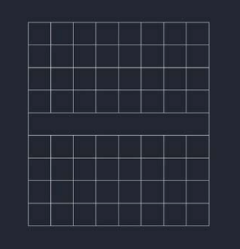 想要用CAD画一个象棋棋盘，应该怎么画呢？（图文教程）,用CAD怎么绘制中国象棋棋盘?,图文,第3张