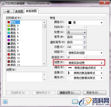 CAD如何控制图形的打印线宽（图文教程）,CAD如何控制图形的打印线宽,图形,控制,打印,教程,第3张