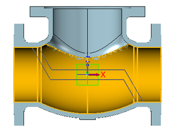使用中望3D设计阀体（2）（图文教程）,7.png,使用,教程,设计,第7张