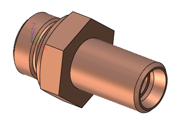 使用中望3D设计卡套式管接头（图文教程）,使用中望3D设计卡套式管接头,使用,教程,第1张