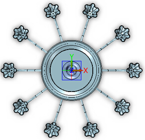 用中望3D进行花瓣吊灯设计（下）（图文教程）,22.jpg,进行,教程,第22张