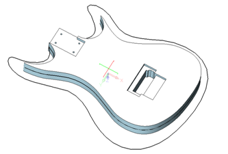 中望3D设计酷炫吉他（图文教程）,\,教程,第3张