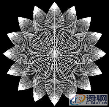 如何用CAD软件设计荷花,怎样用CAD设计荷花？,阵列,培训,修剪,设计培训,如图,第5张