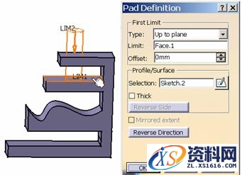 CATIA中关于拉伸的图文教程,CATIA拉伸教程,拉伸,教程,CATIA,第30张
