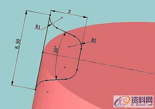 使用SolidWorks中3D螺纹的完美收尾画法教程,画法,螺纹,SolidWorks,第4张