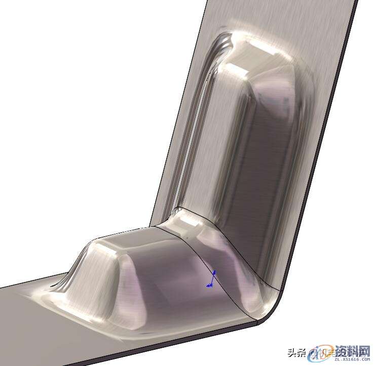 SolidWorks钣金件，原来变形工具也可以用在这里,SolidWorks钣金件，原来变形工具也可以用在这里,实体,变形,工具,方向,第1张