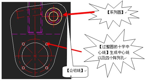 浩辰CAD211机械_（5）旋转支架绘制（图文教程）,浩辰CAD211机械_（5）旋转支架绘制,可以,如图,我们,绘制,标注,第4张