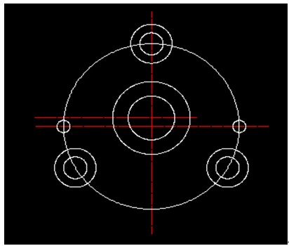 浩辰CAD211机械_（4）泵井盖绘制（图文教程）,浩辰CAD211机械_（4）泵井盖绘制,绘制,教程,第1张