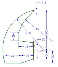 UGNX羊角铁锤实例（图文教程）,UGNX羊角铁锤实例,曲线,半径,实体,造型,绘制,第2张