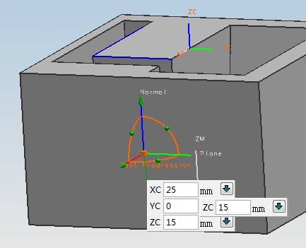 UG生成文字（图文教程）,UG生成文字,文字,图中,下图,坐标系,单击,第17张