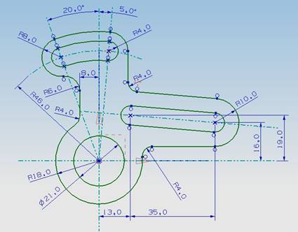 UG草绘练习图（图文教程）,UG草绘练习图,教程,第14张