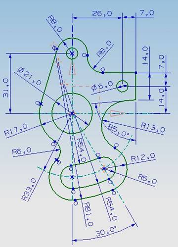 UG草绘练习图（图文教程）,UG草绘练习图,教程,第16张