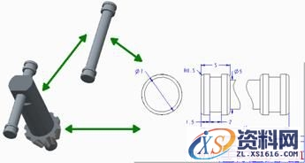 Creo2.0教程-(1)了解Creo Parametric 概念(图文教程),Graphic,模型,装配,图中,概念,第5张