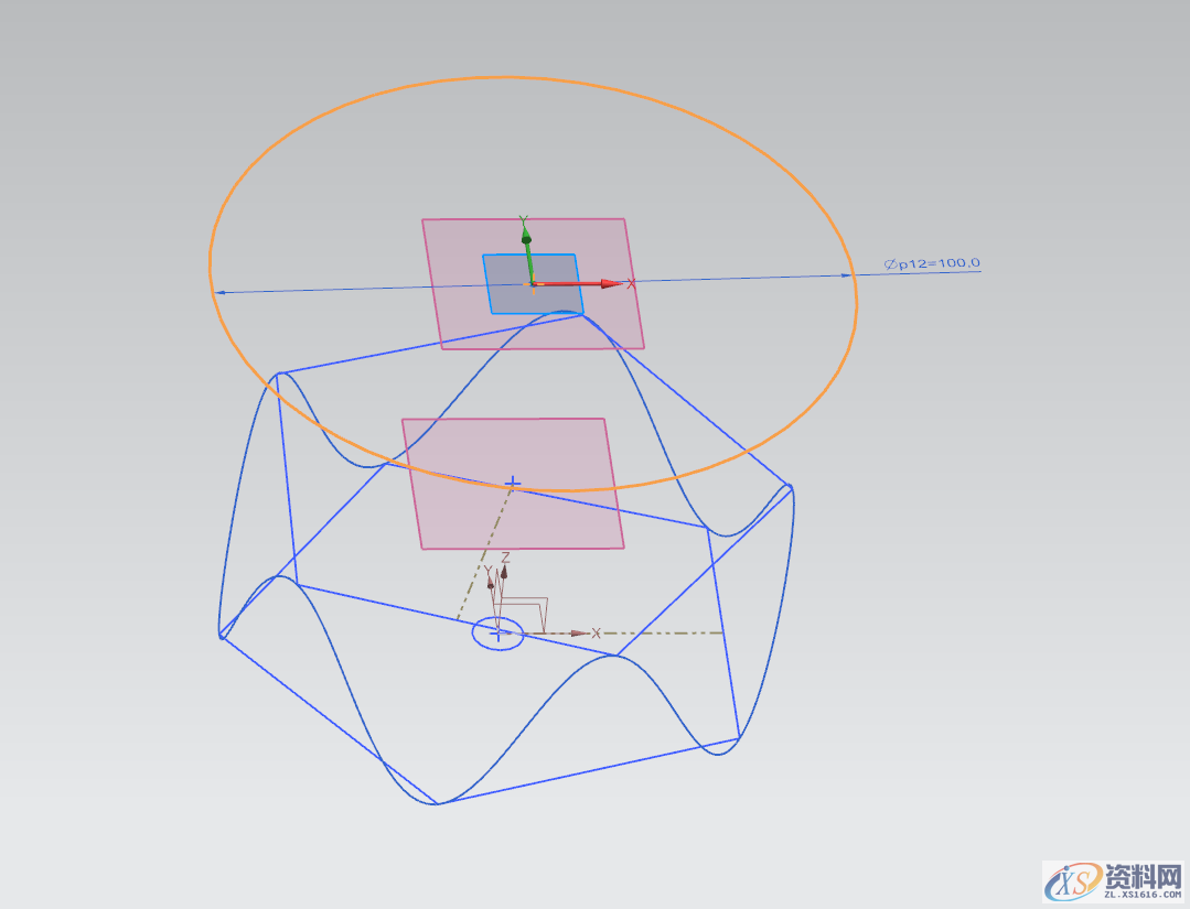 UG NX教学：绘制肥宅快乐水瓶身,绘制,草图,培训,一个,设计培训,第5张